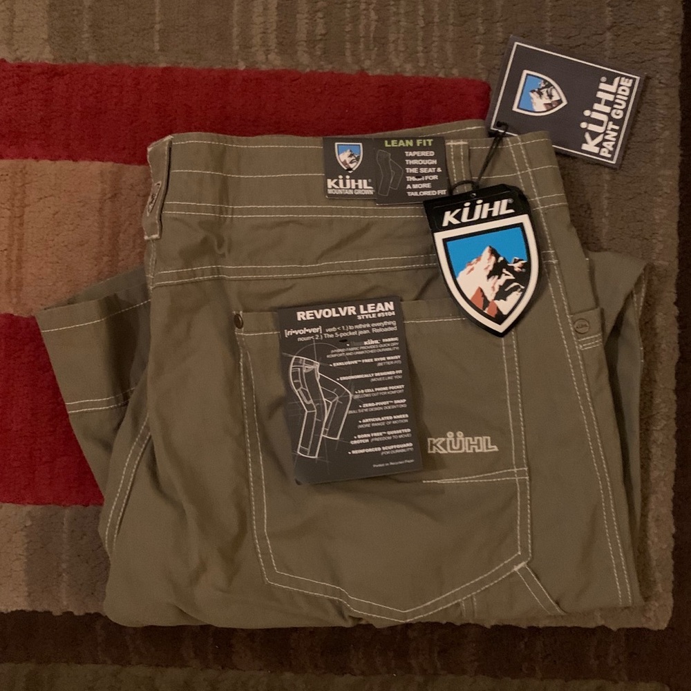 Kuhn Revolvr Hiking Pants 36x32 New with tags